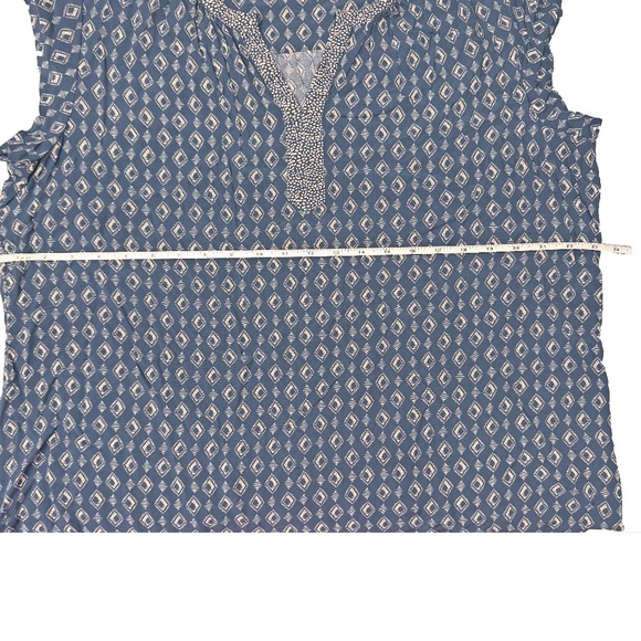 DR2 Womens XXL cap sleeve popover pullover shirt - Picture 6 of 7